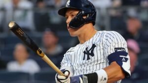 Aaron Judge, Mike Trout cada jonrón dos veces; Los mejores ángeles de los Yankees