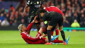 Hugo Ekiti del Liverpool se rompe el tendón de Aquiles y se pierde el Mundial: fuentes