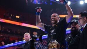 Carlos Wolburg dice que perdió el título celebrando su victoria en UFC 327