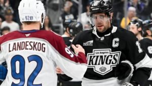 La derrota ante los Kings acabó con los 20 años de carrera de Anze Kopitar