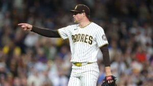 La jugada puso fin a la racha de entradas sin anotaciones de Mason Miller de los Padres.