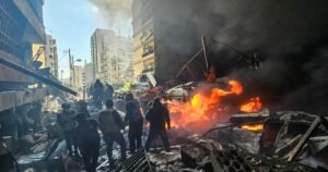 Después de que Irán declarara un alto el fuego, Israel lanzó un ataque masivo contra el Líbano