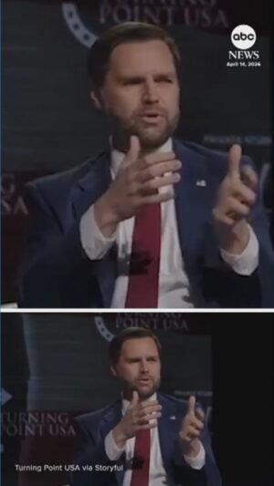 Video de JD Vance interrumpido durante el evento Turning Point