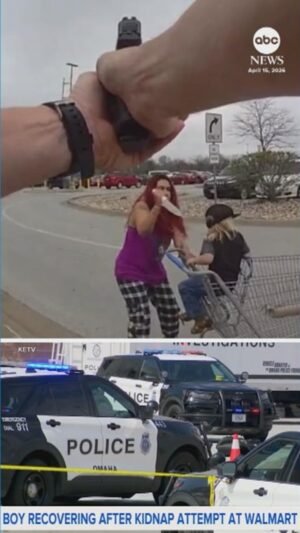 Video Mujer asesinada a tiros por agentes después de acuchillar a un niño afuera de Walmart: policía