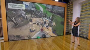 MIRAR: 7 hilanderos reportados en Heartland mientras la costa este se calienta