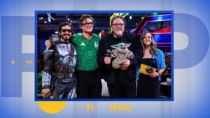 MIRA: El elenco y el equipo detrás de “The Mandolorian and Grogu” aterrizan en la Ciudad de México