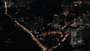 Desde DKI Yakarta hasta Bekasi, las luces están apagadas en muchas zonas, explicó el PLN