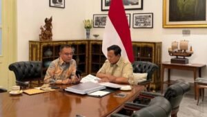 Acción rápida de Dasco para conectarse con Prabowo, pase presupuestario IDR 4 T para 1.800 cruces ferroviarios