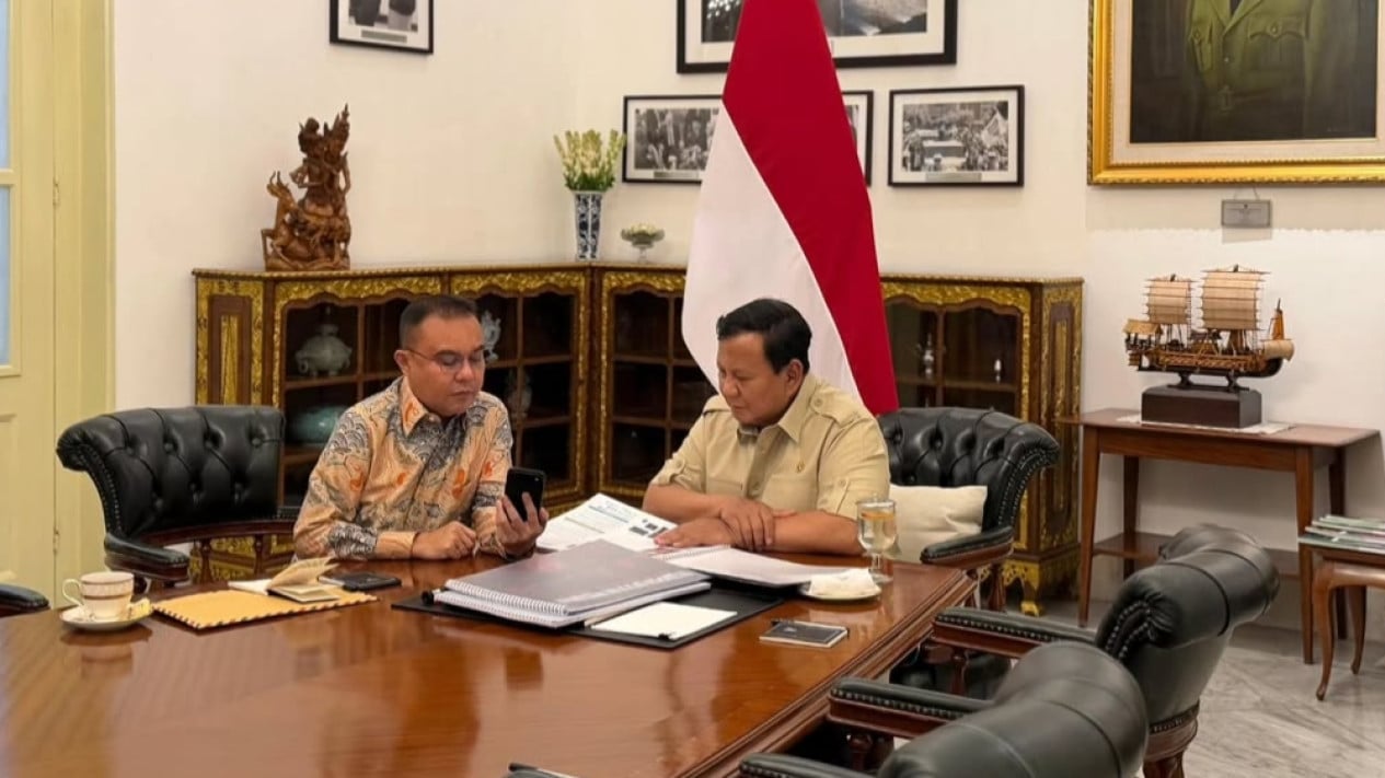 Acción rápida de Dasco para conectarse con Prabowo, pase presupuestario IDR 4 T para 1.800 cruces ferroviarios