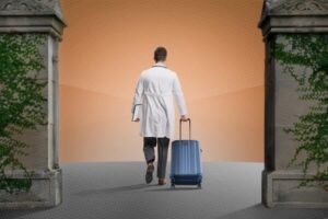 En realidad, los profesores están intentando huir de los Estados rojos