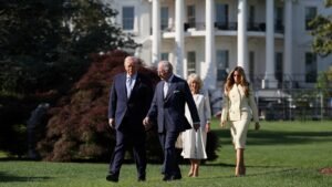 El rey Carlos III visita actualizaciones en vivo: Carlos y Camilla son bienvenidos en la Casa Blanca
