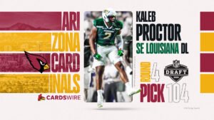¿Qué selección del día 3 de los Arizona Cardinals tendrá el mayor impacto como novato?