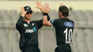 BAN vs NZ 1er ODI: Nueva Zelanda saca la primera sangre con una clínica victoria de 26 carreras sobre Bangladesh