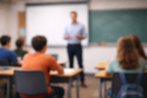 Cuando un profesor abandonó las pantallas, la clase fue más difícil. Quizá por eso funcionó.