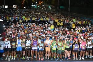Captados los corredores masculinos que competían en la sección femenina del prestigioso maratón sudafricano