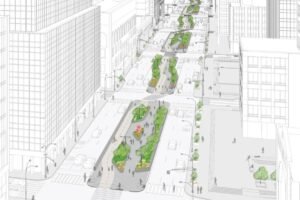 El DOT publica una nueva visión para Park Ave: transformar carreteras muy transitadas en un paraíso para los peatones