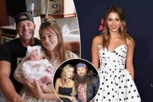 Sadie Robertson habla sobre el momento en que su hija de ocho meses se atragantó y dejó de respirar
