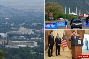 Mientras los hoteles y el transporte de Islamabad permanecen cerrados el domingo, la ciudad paquistaní se prepara para dos rondas de conversaciones