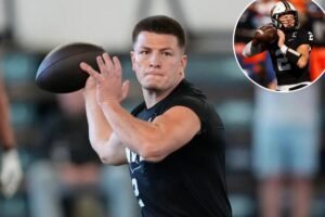 El controvertido mariscal de campo de Vanderbilt, Diego Pavia, no fue seleccionado en el draft