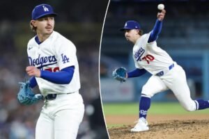 Justin Wrobleski coquetea con una blanqueada mientras los Dodgers vencen a los Mets