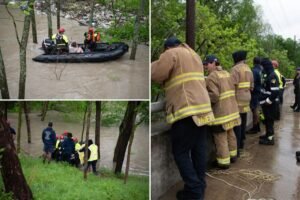 Tormentas severas inundan Texas con pies de agua y se reportan inundaciones repentinas generalizadas