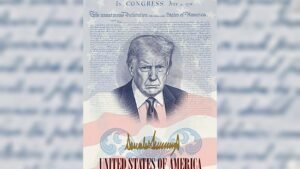 La imagen de Trump aparecerá en los pasaportes de edición limitada para el número 250 de Estados Unidos