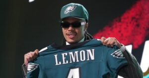 El ex receptor de la USC, Makai Lemon, jugó con los equipos durante el draft