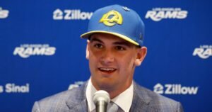 La selección del draft de los Rams, Ty Simpson, pretende reflejar la carrera de Matthew Stafford