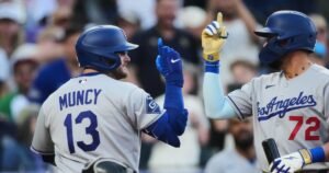 Max Muncy y Dalton jonronean dos veces en la victoria de los Dodgers sobre los Rockies