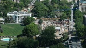 El tribunal de apelación permite que continúe la construcción del salón de baile de la Casa Blanca por el momento