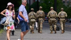 Sin que se vislumbre el final de su despliegue, las tropas de la Guardia Nacional deambulan por Washington