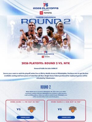Los Philadelphia 76ers hacen un movimiento desesperado para detener a los Knicks rivales del estadio circundante en los playoffs de la NBA