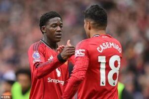 Cofre de guerra de transferencias de mediocampo de £ 150 millones del Man United: los Red Devils se preparan para gastar mucho en el verano con tres nuevos mediocampistas en la lista corta, y £ 80 millones reservados para el reemplazo de Casemiro
