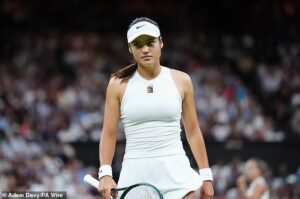Emma Raduca se retiró del Abierto de Italia con una enfermedad misteriosa, minutos después de insistir en que había “doblado una esquina” y tenía “hambre” de jugar en medio de una pelea después de contraer el virus.
