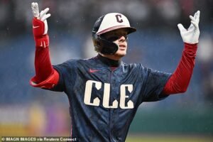 Una estrella del béisbol australiano se ha vuelto viral después de una descarada publicación en las redes sociales de su club luego de su primer jonrón en la MLB.