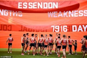 Vea la humillación pública y brutal que enfureció a los entrenadores de la AFL y provocó una guerra de palabras entre los dos clubes.