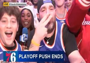 Los fanáticos de los Rowdy Knicks reportan al grupo 76 después de enfrentarse a Filadelfia para barrer los playoffs de la NBA