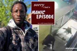 Publicado en el ‘Episodio de Manía’ antes de que el asesino acusado se duchara en el metro una serie de bustos desquiciados