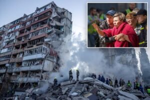 El número de muertos en el ataque al edificio de apartamentos de Kyiv asciende ya a 24