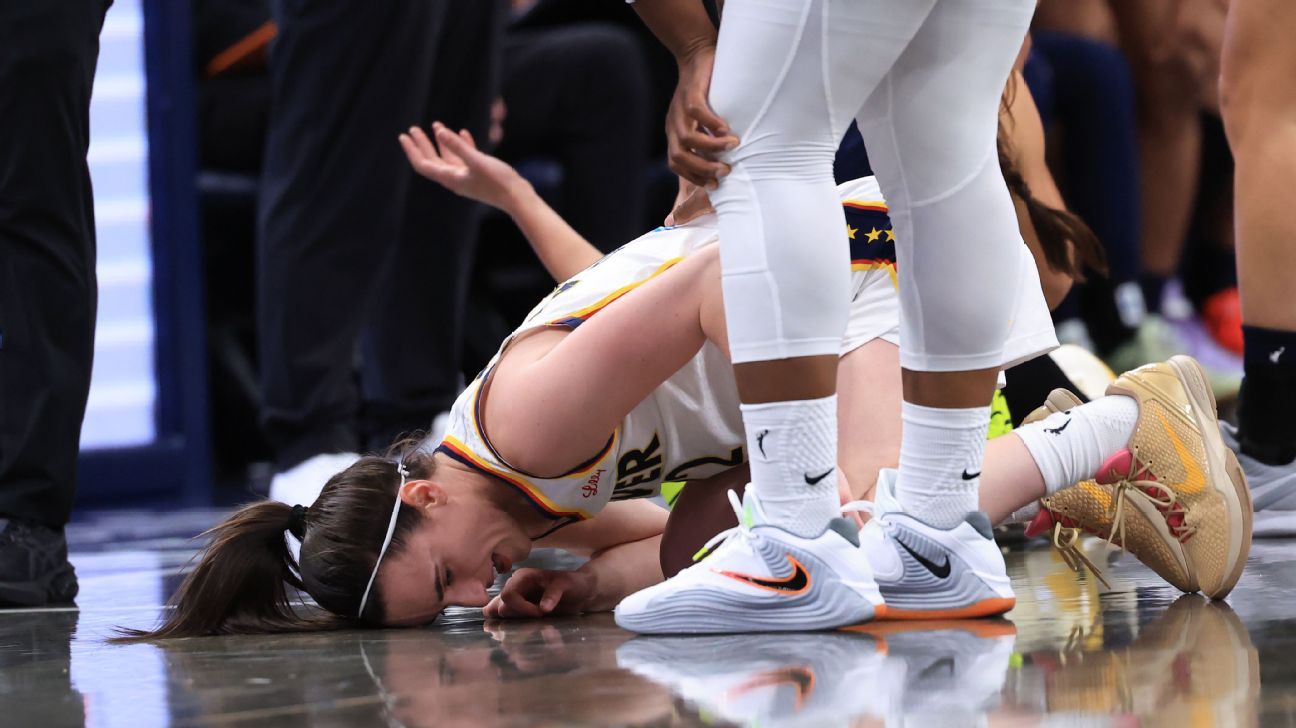 Clark está bien después de una salida anticipada del primer partido de pretemporada en casa de los Fever