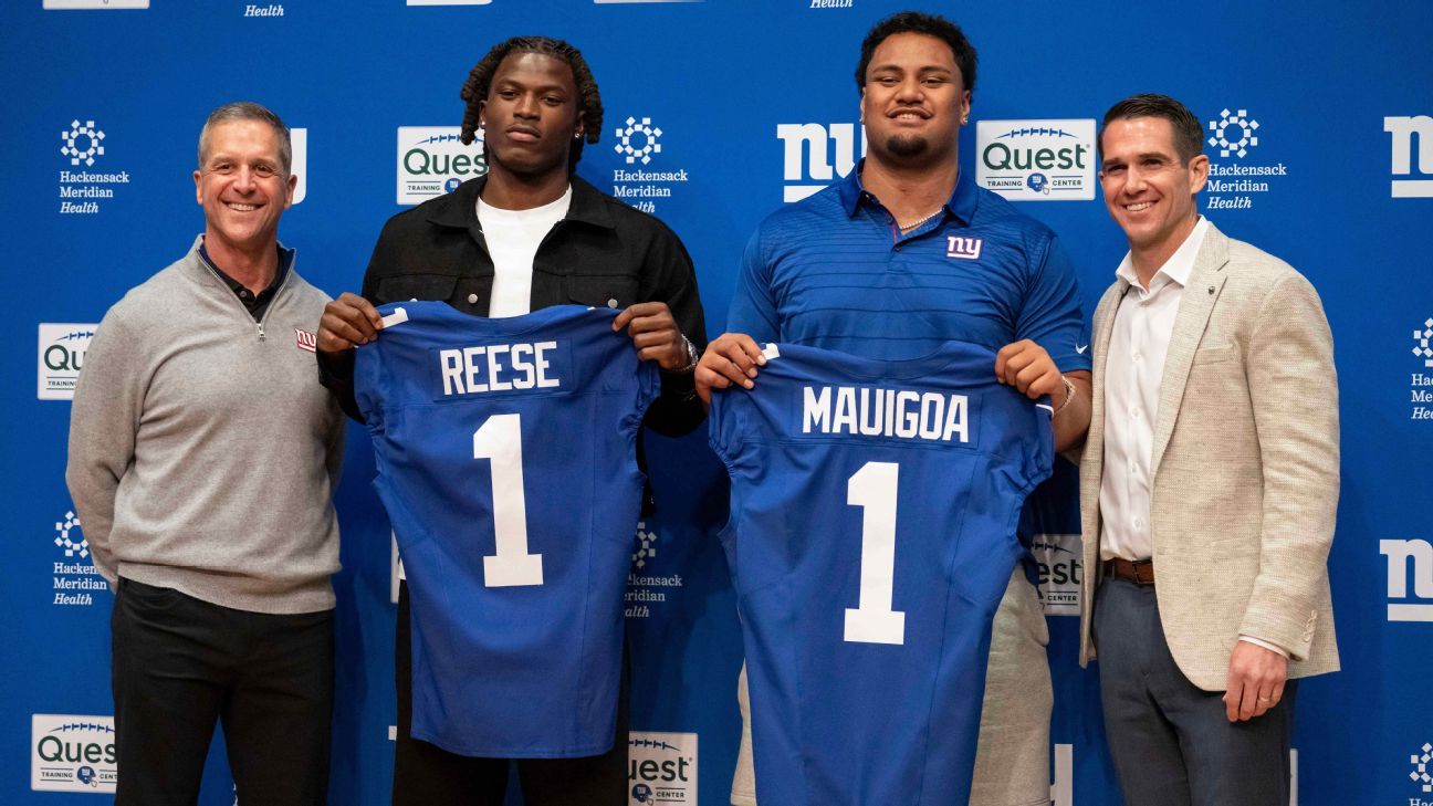 El draft estilo Harbaugh de los Giants se inclina hacia jugadores grandes y físicos