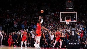Barrett salva a los Raptors, forzando el Juego 7 con un dramático triple en tiempo extra