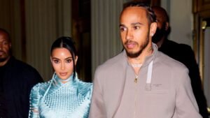 Lewis Hamilton y Kim Kardashian asisten juntos a un espectáculo de Broadway