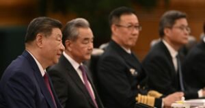 El presidente chino, Xi Jinping, pronunció el discurso de apertura de las conversaciones bilaterales.