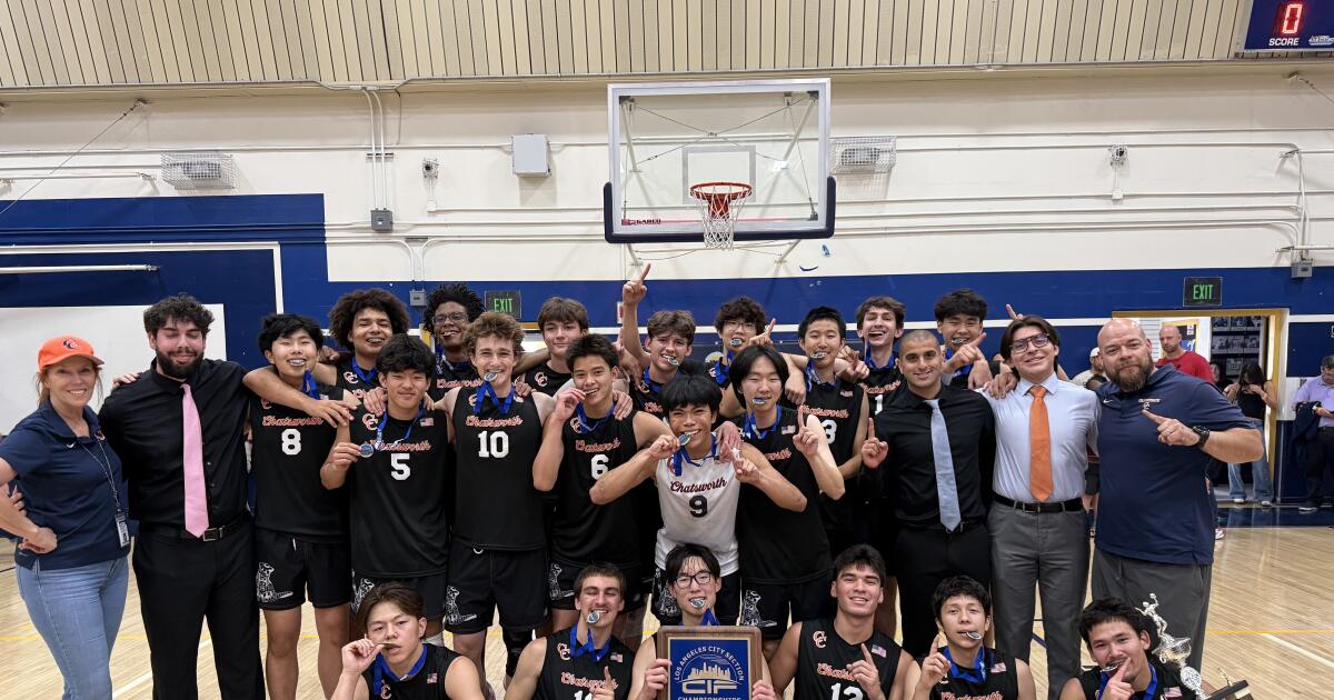 Chatsworth City ganó el Campeonato de Voleibol de la División Abierta de la Sección