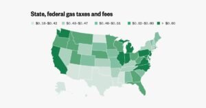 ¿Cuánto paga en impuestos federales y estatales sobre la gasolina mientras Trump sopesa la reducción de precios