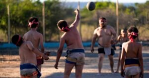 Cómo sobrevivió contra todo pronóstico un juego de pelota de 3.400 años de antigüedad en México
