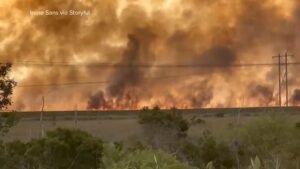MIRAR: Los devastadores incendios forestales queman miles de acres en Florida