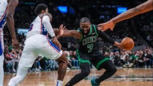 Jaylen Brown llama a Joel Embiid ‘fracaso’, oficial sobre Celtics vs. 76ers: ‘Claramente tenía una agenda’