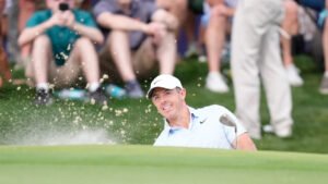 Rory McIlroy dispara 67 en Truist Championship, 4 tiros detrás de Sangjae Im